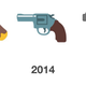 Android’s handgun emojis.